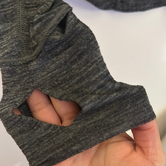 Lululemon Athletica Gray Fitted Long Sleeve Top - Good used condition - Picture 7 of 10